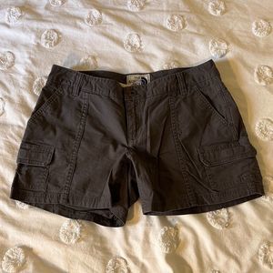 The North Face grey utility shorts